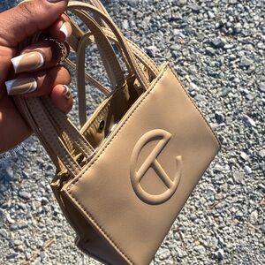 Telfar Small Shopping Bag in Cream w/Tags